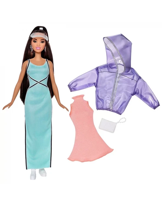 Barbie Fashionista Bebek ve Kıyafetleri Model 4