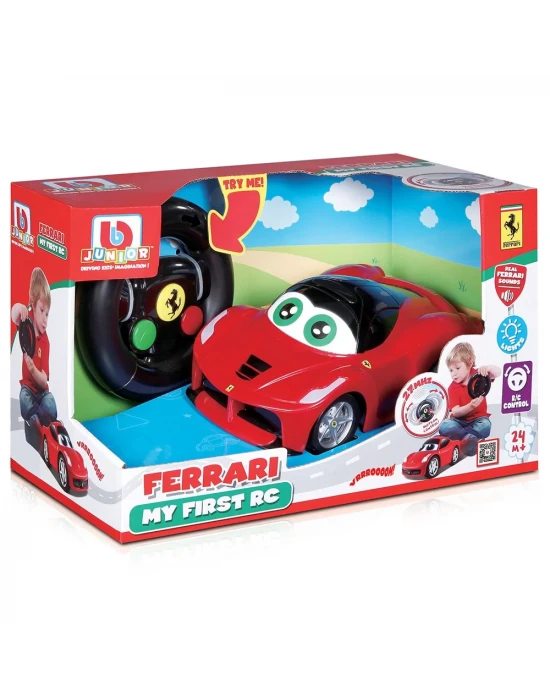 BB Juniors Ferrari İlk Kumandalı Arabam