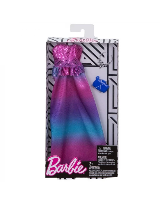 Barbie Fashions Elbiseli Aksesuar Seti FKT06