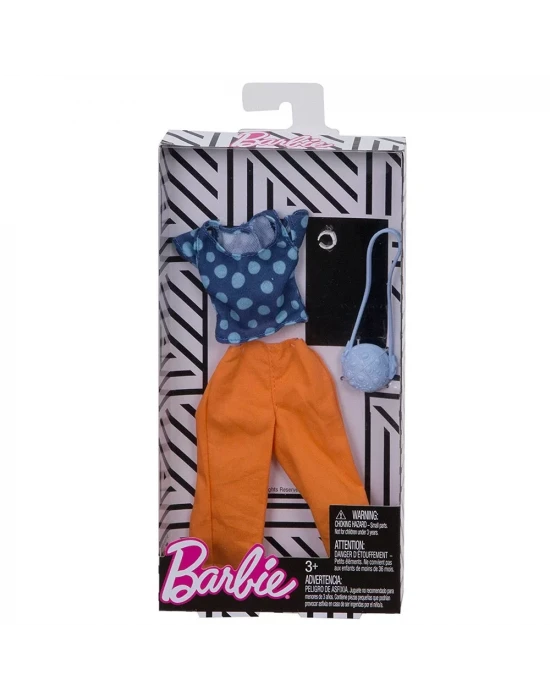 Barbie Fashions Elbiseli Aksesuar Seti FKR98