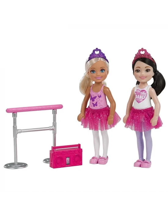 Barbie Club Chelsea Ve Arkadaşları 2li Bebek Oyun Seti FHK98