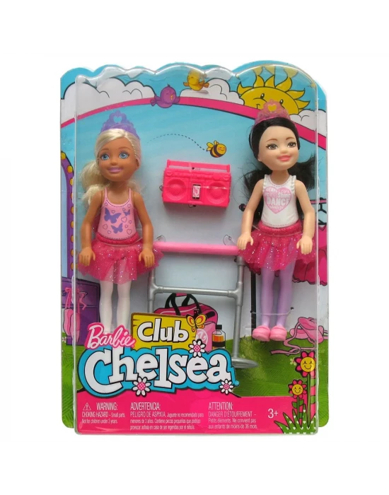 Barbie Club Chelsea Ve Arkadaşları 2li Bebek Oyun Seti FHK98