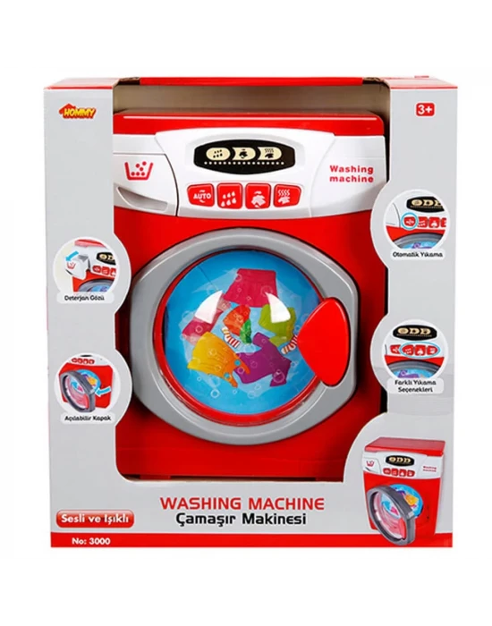 Sunman Sesli ve Işıklı Çamaşır Makinesi