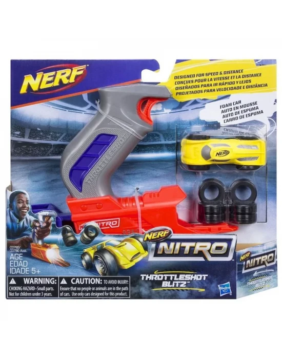 Nerf Nitro Throttleshot Blitz Gri