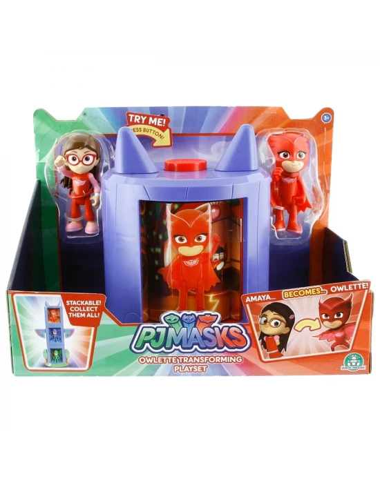 PJ Maskeliler Owlette Figür ve Dönüşüm Seti