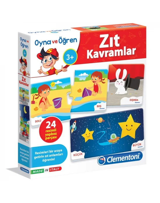 Clementoni Oyna ve Öğren Zıt Kavramlar