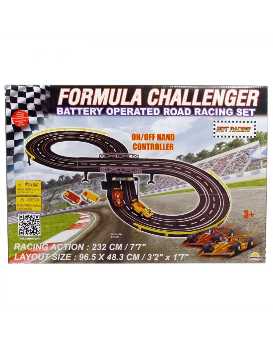 Formula Challenger Pilli Yarış Seti 60190