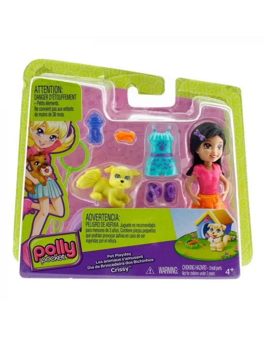 Polly Pocket Crissy ve Hayvan Arkadaşı FPJ06