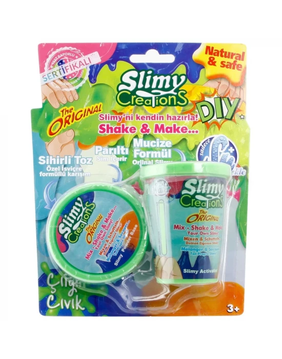 Slimy Kendi Slimyni Yarat Yeşil Renk