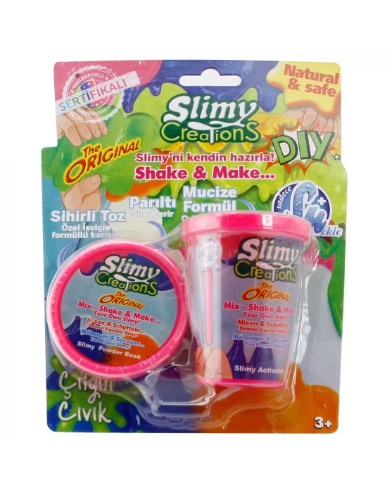 Slimy Kendi Slimyni Yarat Pembe Renk