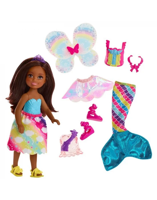 Barbie Dreamtopia Chelsea ve Kıyafetleri FJD01