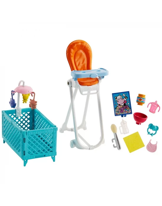 Barbie Skipper Bebek Bakıcılığı Oyun Seti FHY98