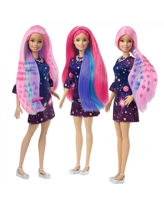 Barbie Renk Partisi Saçlar FHX00