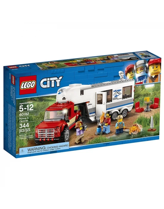 Lego City Pickup & Caravan 60182