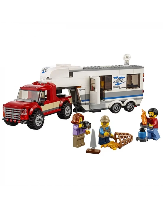 Lego City Pickup & Caravan 60182
