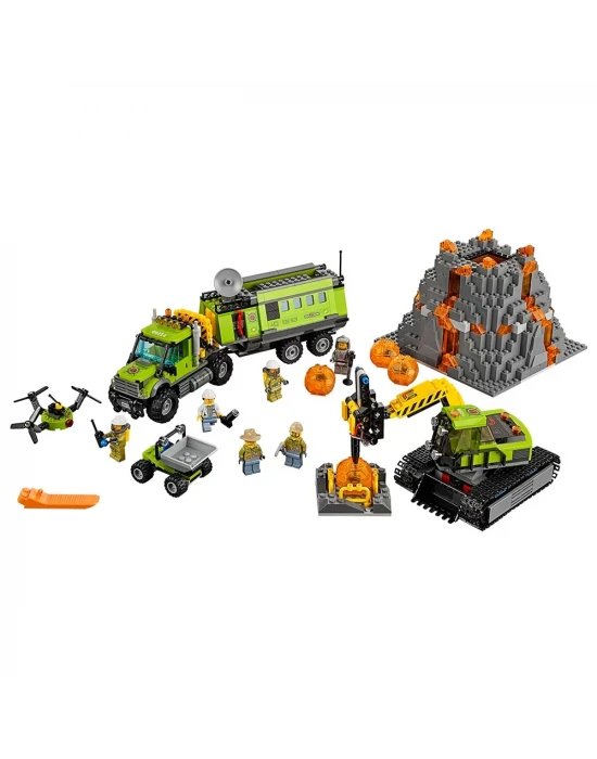 Lego City Volcano Exp Base 60124