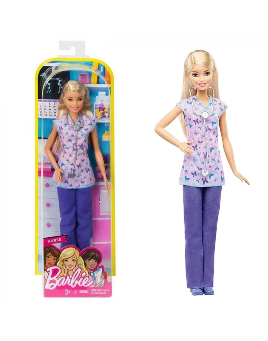 Barbie Kariyer Bebekleri Hemşire DVF57
