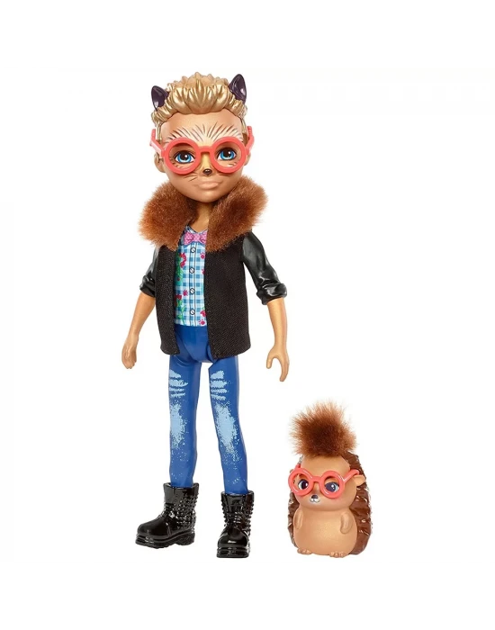 Enchantimals Hixby Hedgehog Popüler Karakter Bebek