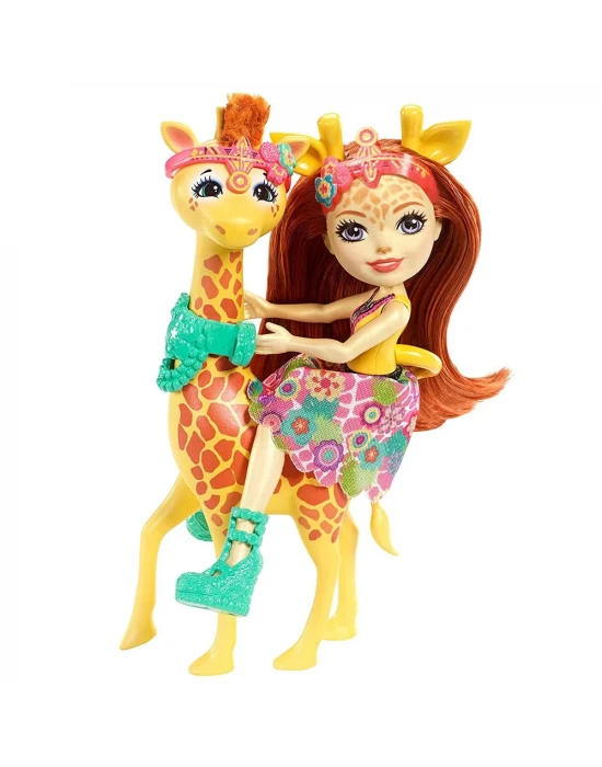Enchantimals Gillian Giraffe Ve Pawl Oyun Seti