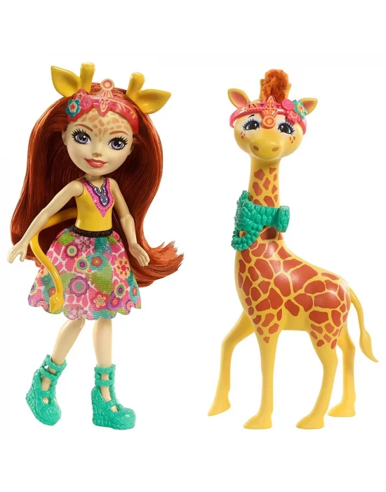 Enchantimals Gillian Giraffe Ve Pawl Oyun Seti