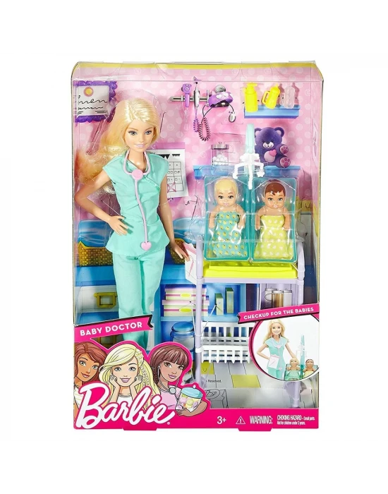 Barbie Ben Büyüyünce Meslek Bebekleri Bebek Doktoru Oyun Seti