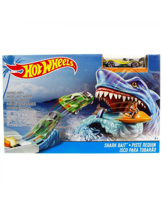 Hot Wheels Çılgın Yaratıklar Shark Bait Oyun Seti