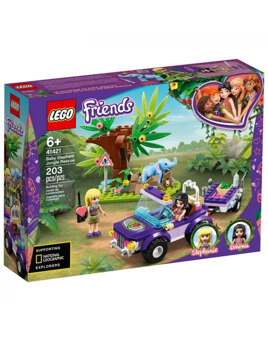Lego Friends Yavru Fil Kurtarma Operasyonu