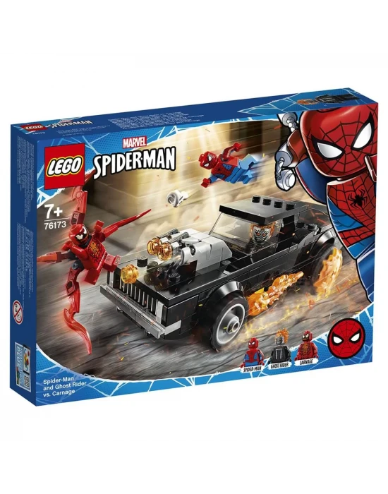 Lego Marvel Örümcek Adam ile Ghost Rider Carnagea Karşı