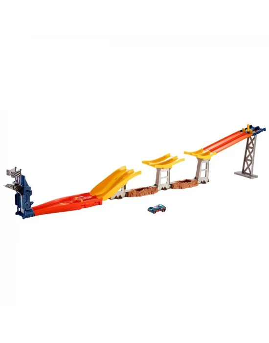 Hot Wheels Süper Atlayış Yarış Seti