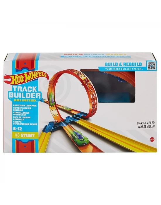 Hot Wheels Track Builder Ayarlanabilir Çember Paketi Oyun Seti