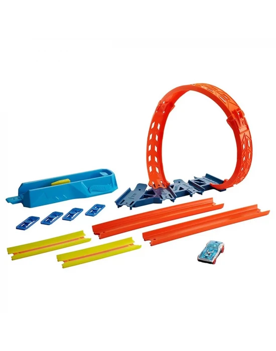 Hot Wheels Track Builder Ayarlanabilir Çember Paketi Oyun Seti