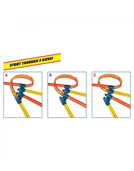 Hot Wheels Track Builder Ayarlanabilir Çember Paketi Oyun Seti