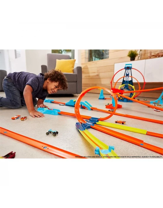Hot Wheels Track Builder Ayarlanabilir Çember Paketi Oyun Seti