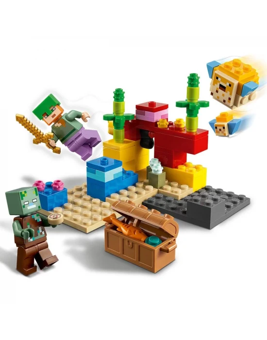 Lego Minecraft Mercan Kayalığı