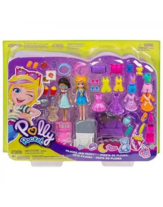 Polly Pocket Pijama Partisi Oyun Seti
