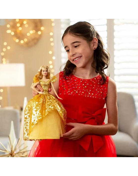Barbie 2020 Mutlu Yıllar Bebeği - Sarışın