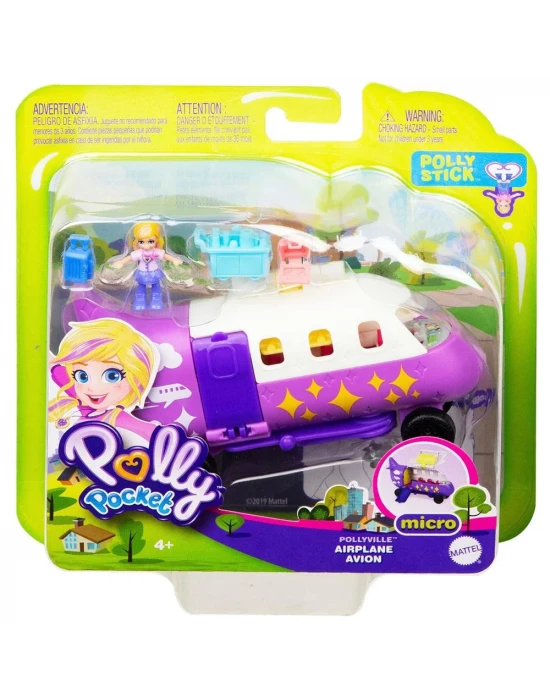 Polly Pocket Pollyville Araçları - Uçak