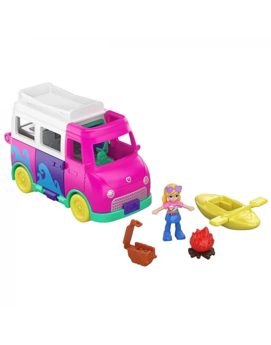 Polly Pocket Pollyville Araçları - Karavan