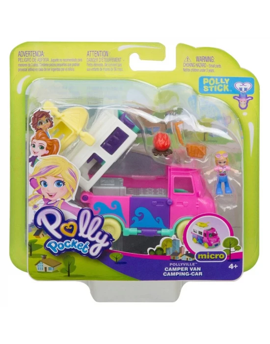 Polly Pocket Pollyville Araçları - Karavan