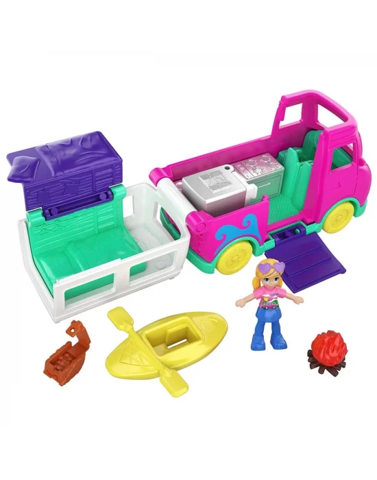 Polly Pocket Pollyville Araçları - Karavan