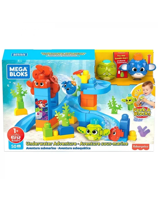 Mega Bloks Peek A Blocks Su Altı Macerası Oyun Seti