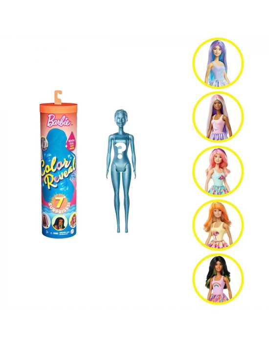 Barbie Renk Değiştiren Sürpriz Bebekler Seri 3