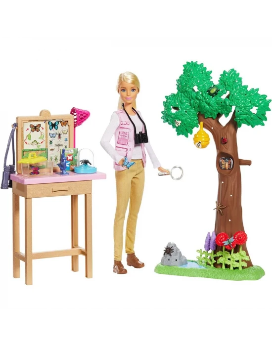 Barbie Nat Geo Kelebek Bilimi Oyun Seti