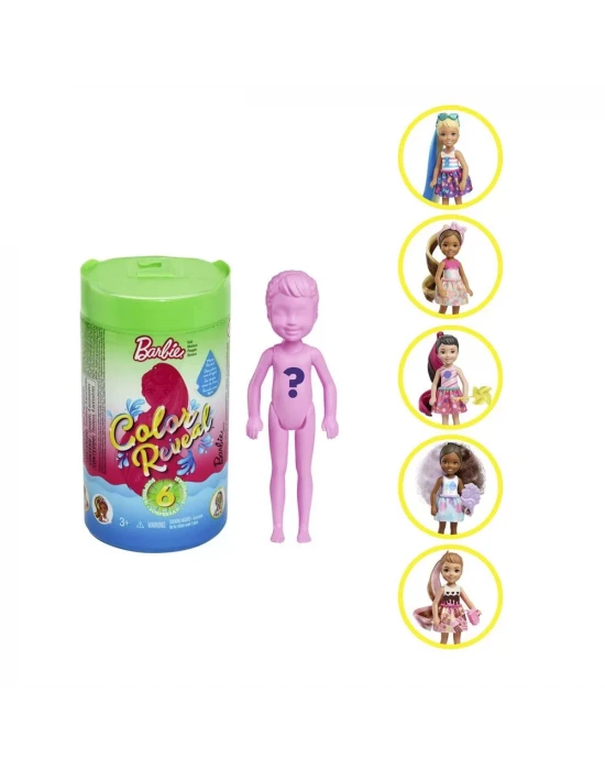 Barbie Renk Değiştiren Sürpriz Chelsea Bebekler Seri 1