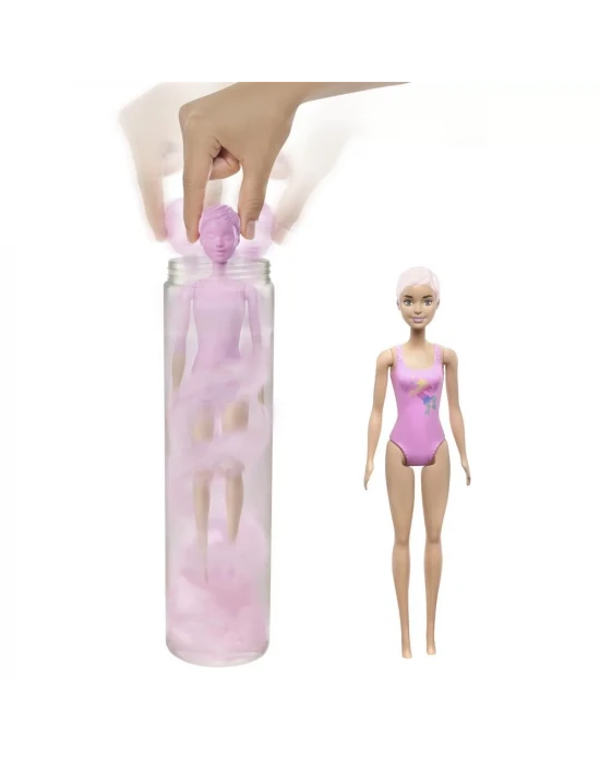Barbie  Renk Değiştiren Sürpriz Barbie Bebekler Seri 1