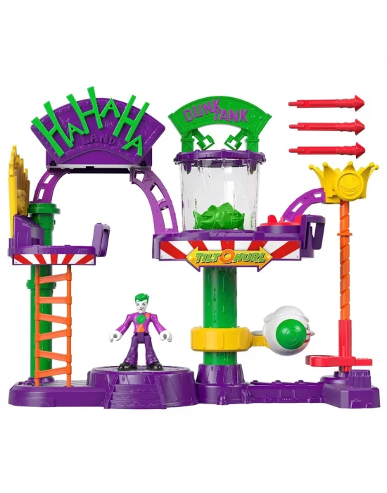 Imaginext DC Super Friends Joker Kahkaha Fabrikası Oyun Seti