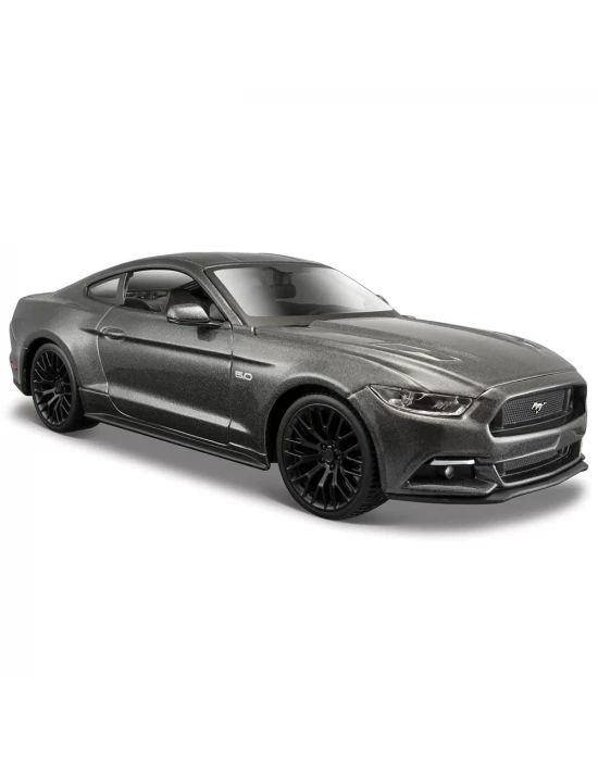 Maisto Ford Mustang GT 2015 1:24 Model Araba Gri