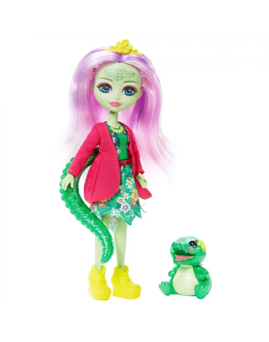 Enchantimals Andie Alligator ve Marshy Güleryüzlü Dişçi Oyun Seti