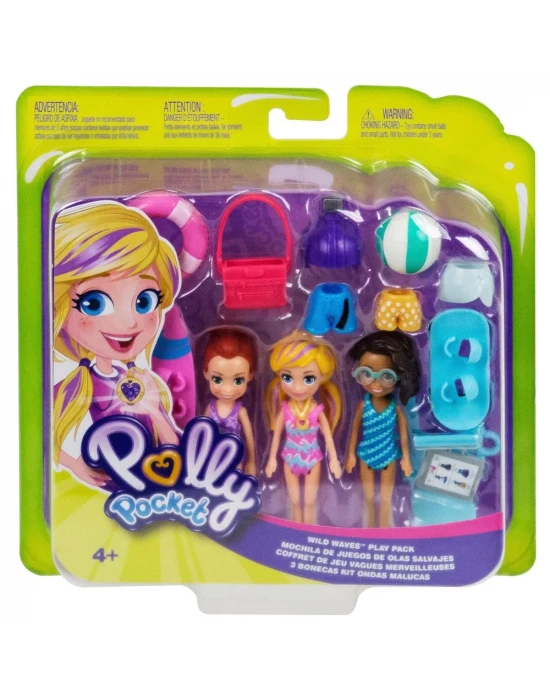 Polly Pocket Üçü Bir Arada Oyun Seti