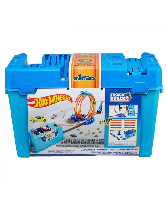 Hot Wheels Track Builder Kutulu Uzman Serisi Yarış Seti FLK90